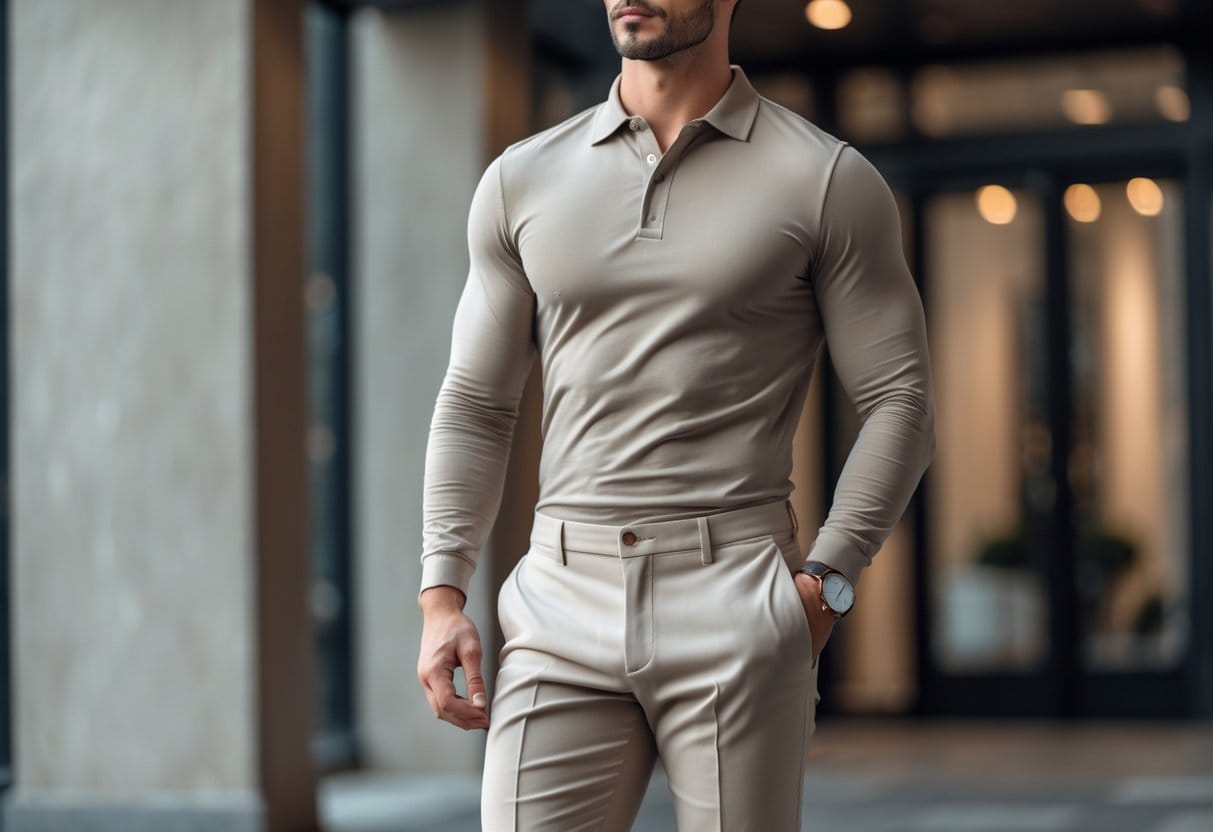 You are currently viewing Sådan styler du trompetbukser med en langærmet polo til mænd